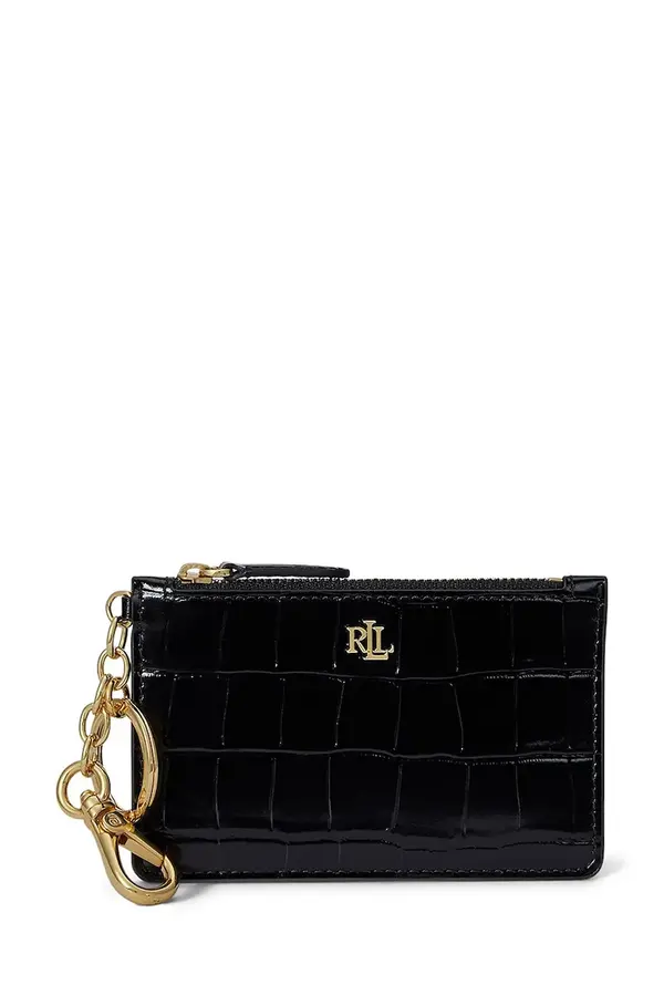 Lauren Ralph Lauren Usnjena denarnica Lauren Ralph Lauren