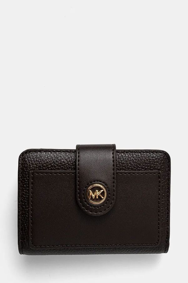 MICHAEL Michael Kors Usnjena denarnica MICHAEL Michael Kors ženska, rjava barva, 32S4G0KF6L