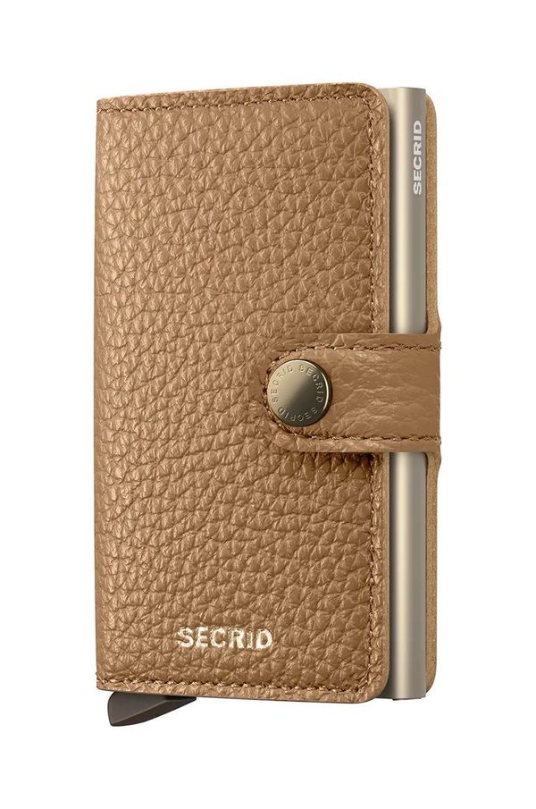 Secrid Usnjena denarnica Secrid bež barva, MPe-Cappuccino