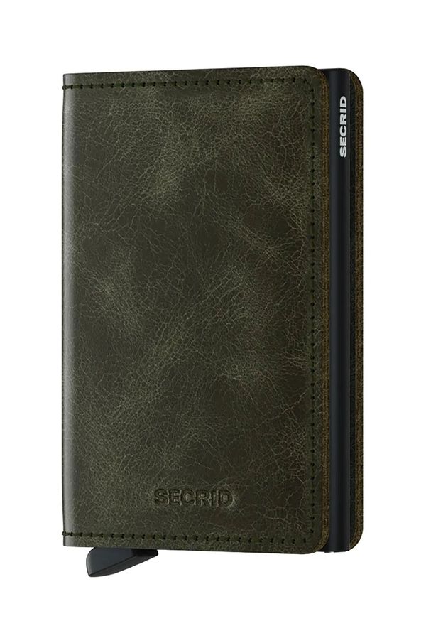 Secrid Usnjena denarnica Secrid oranžna barva, SV-Orange