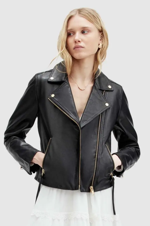 AllSaints Usnjena jakna AllSaints DALBY