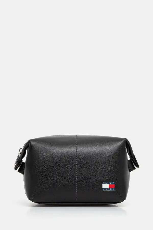 Tommy Jeans Usnjena kozmetična torbica Tommy Jeans