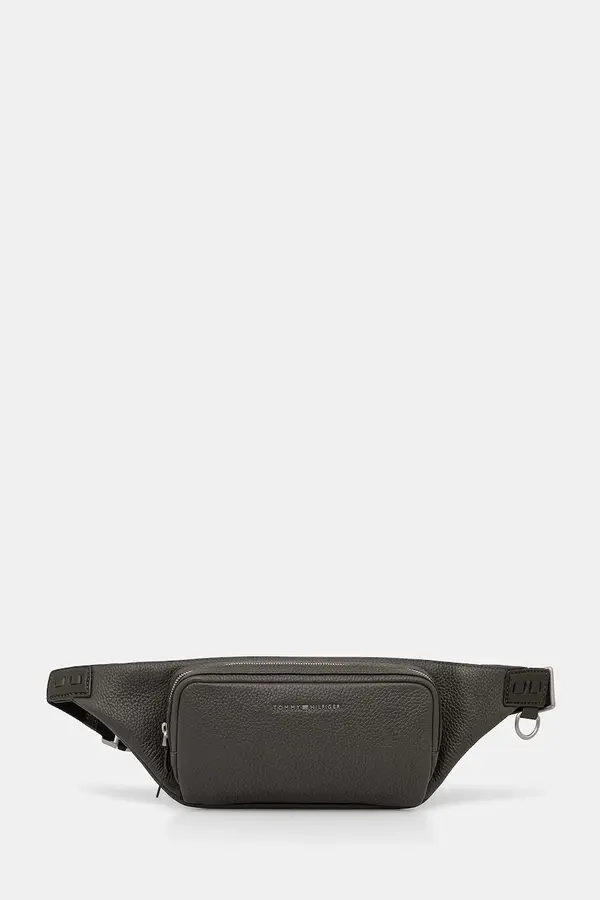 Tommy Hilfiger Usnjena opasna torbica Tommy Hilfiger
