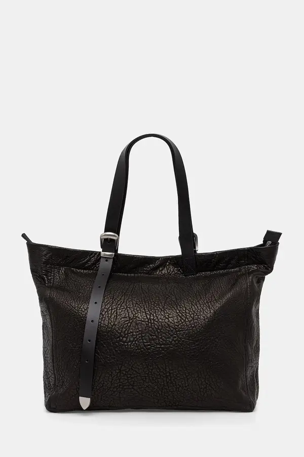 AllSaints Usnjena torba AllSaints