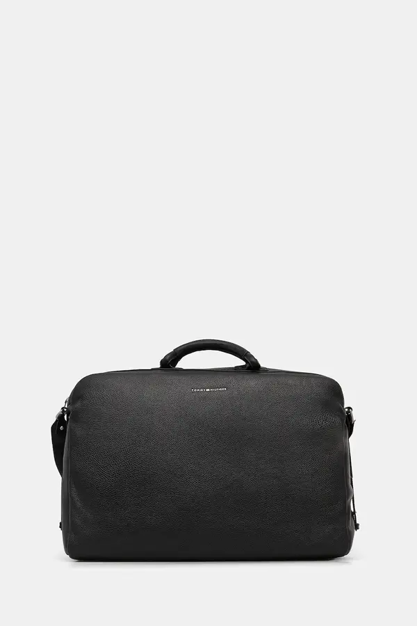 Tommy Hilfiger Usnjena torba Tommy Hilfiger 52 x 34 x 18 cm