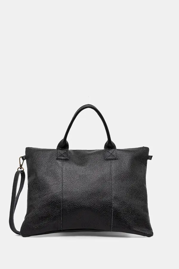 Answear.LAB Usnjena torba za prenosnik Answear.LAB 37 x 25 x 28 cm