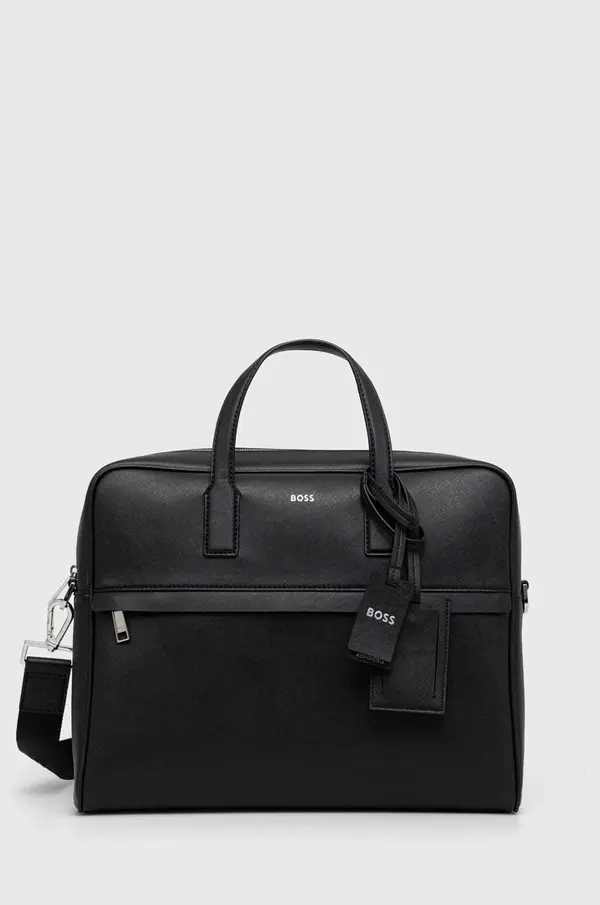 BOSS Usnjena torba za prenosnik BOSS Zair_S doc case