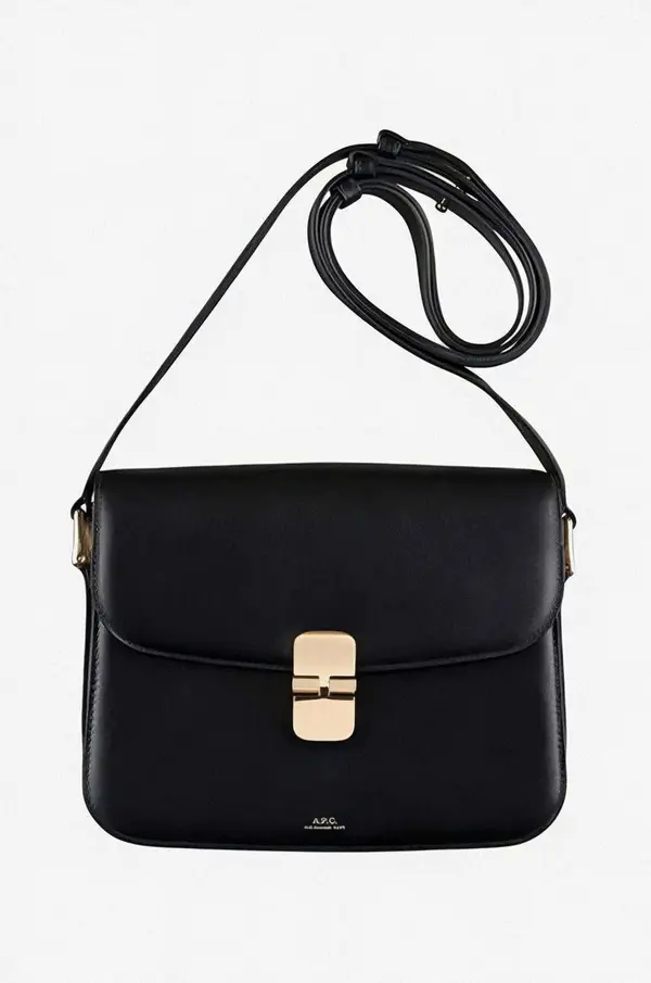 A.P.C. Usnjena torbica A.P.C. Sac Grace Small