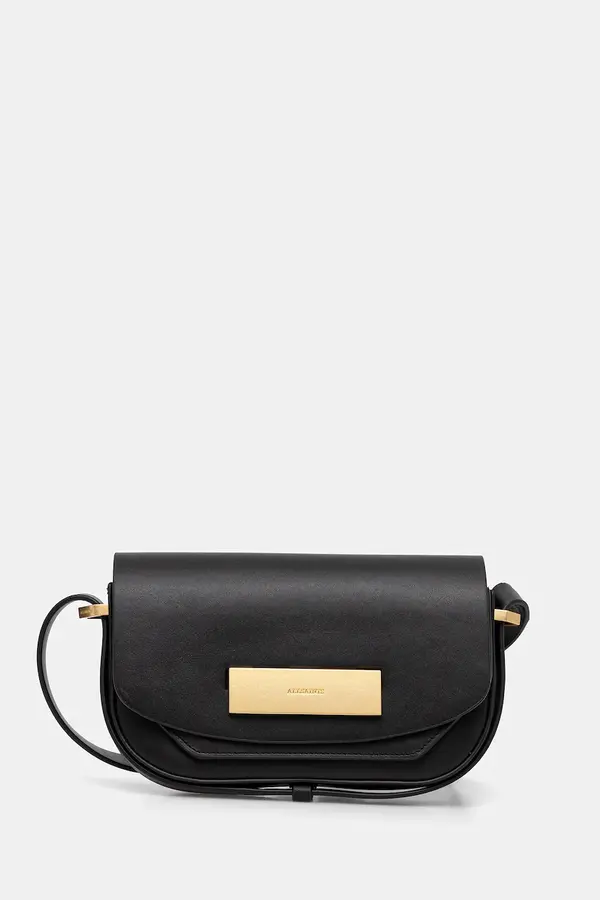 AllSaints Usnjena torbica AllSaints ETTA