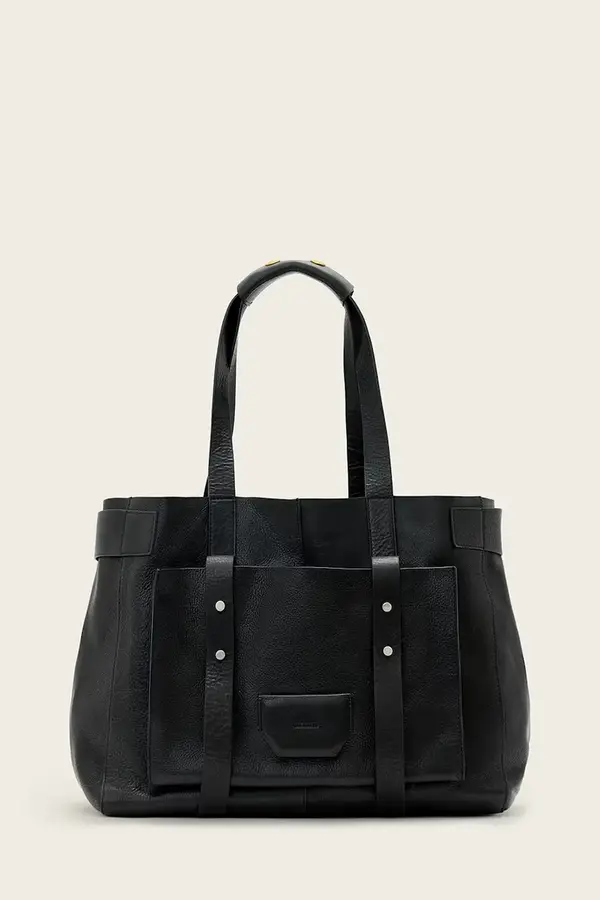 AllSaints Usnjena torbica AllSaints URSA