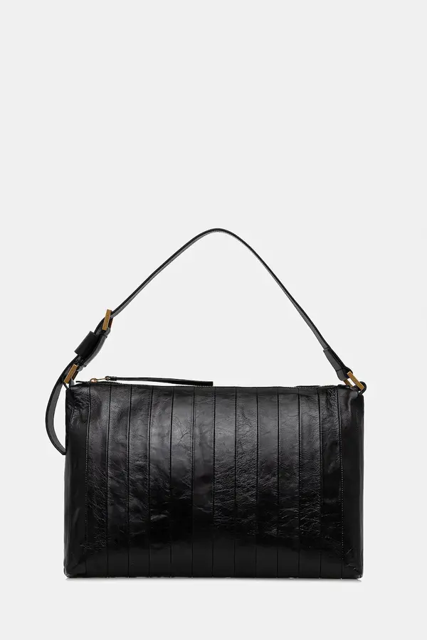 AllSaints Usnjena torbica AllSaints