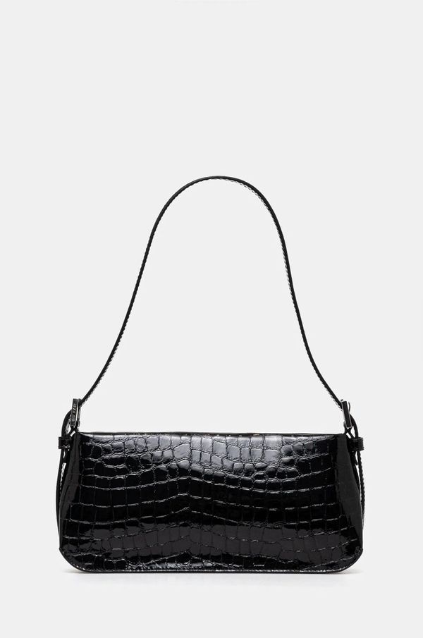 By Far Usnjena torbica By Far Dulce črna barva, MWBSB009CL033BK001PL