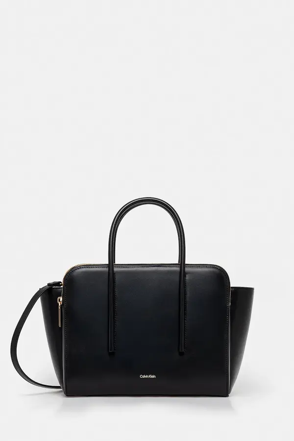 Calvin Klein Usnjena torbica Calvin Klein