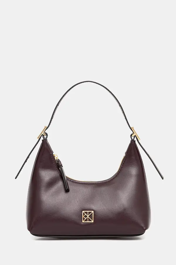 Calvin Klein Usnjena torbica Calvin Klein