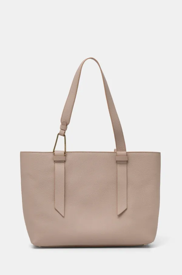 Coccinelle Usnjena torbica Coccinelle bež barva, E1 R1K 11 02 01