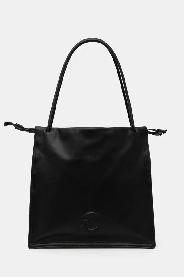 Coccinelle Usnjena torbica Coccinelle črna barva, E1 SS5 11 01 01