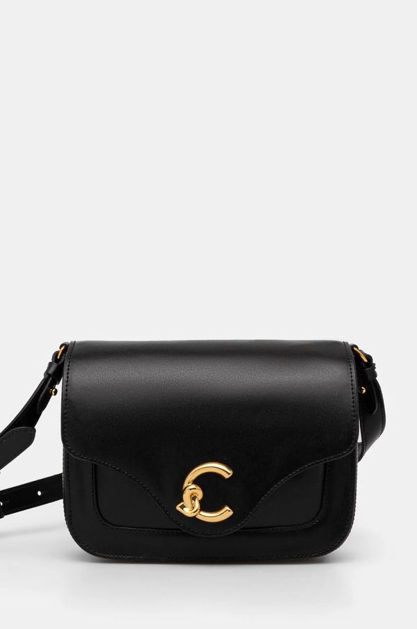 Coccinelle Usnjena torbica Coccinelle črna barva, E1 SSK 15 01 01