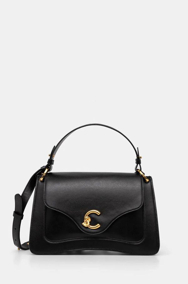 Coccinelle Usnjena torbica Coccinelle črna barva, E1 SSK 18 01 01