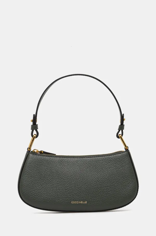 Coccinelle Usnjena torbica Coccinelle črna barva, E5 MRF 52 01 01