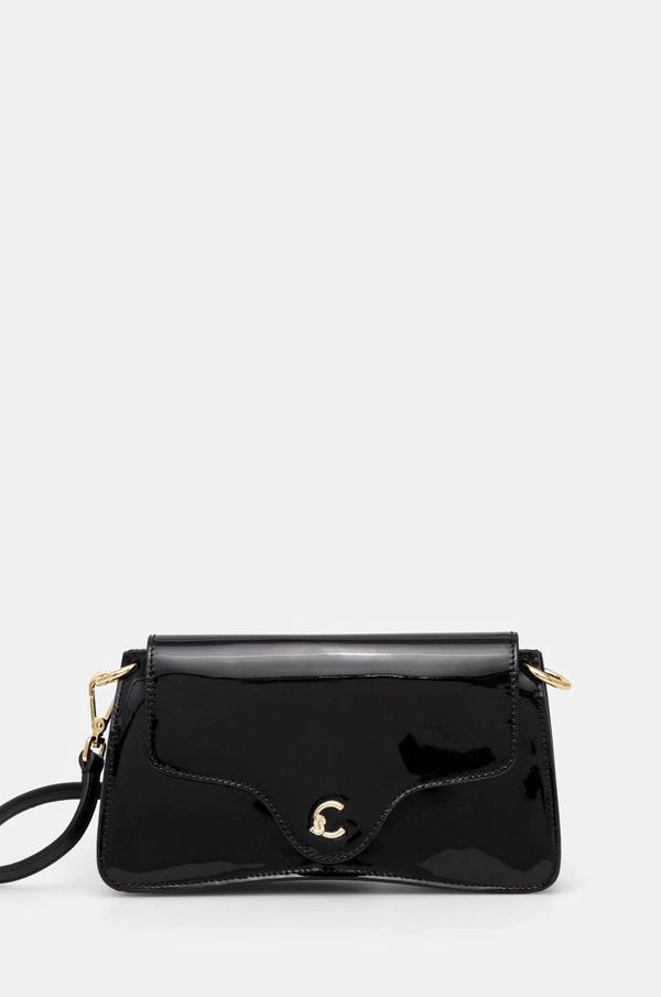 Coccinelle Usnjena torbica Coccinelle črna barva, E5 SSN 27 01 01