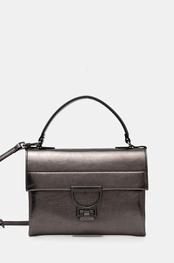 Coccinelle Usnjena torbica Coccinelle siva barva, E1 S3H 19 03 01