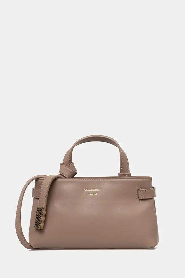 Emporio Armani Usnjena torbica Emporio Armani