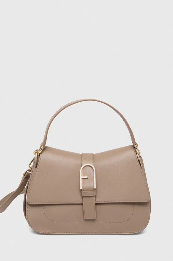 Furla Usnjena torbica Furla Flow
