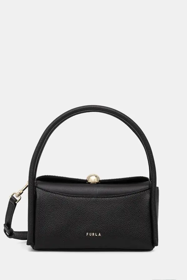 Furla Usnjena torbica Furla Nicole Mini Boston Bag