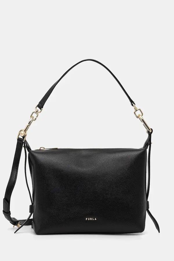Furla Usnjena torbica Furla Tonie Mini Hobo