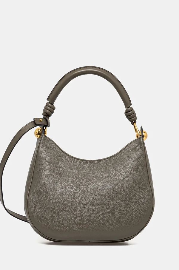 Furla Usnjena torbica Furla zelena barva, WB01489.BX0176.2810S