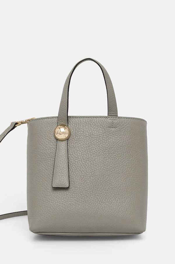 Furla Usnjena torbica Furla zelena barva, WE00666 HSF000 AG700