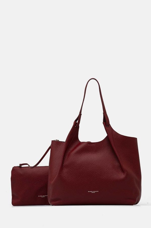 Gianni Chiarini Usnjena torbica Gianni Chiarini DUA bordo barva, BS 9720 RNGDBL