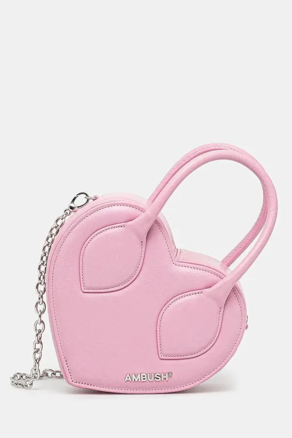 Ambush Usnjena torbica Heart Top Handle Bag