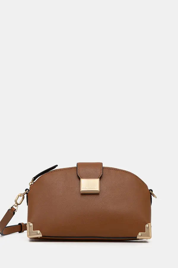 Karl Lagerfeld Usnjena torbica Karl Lagerfeld K/TRUNK