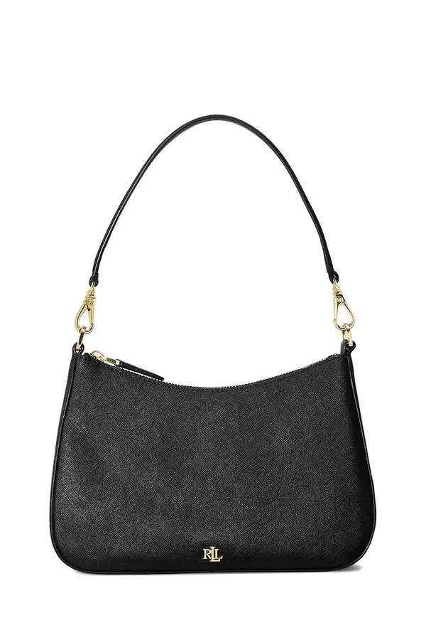 Lauren Ralph Lauren Usnjena torbica Lauren Ralph Lauren