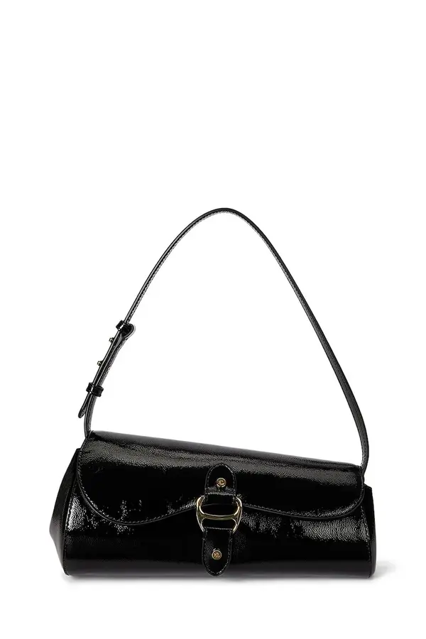 Lauren Ralph Lauren Usnjena torbica Lauren Ralph Lauren