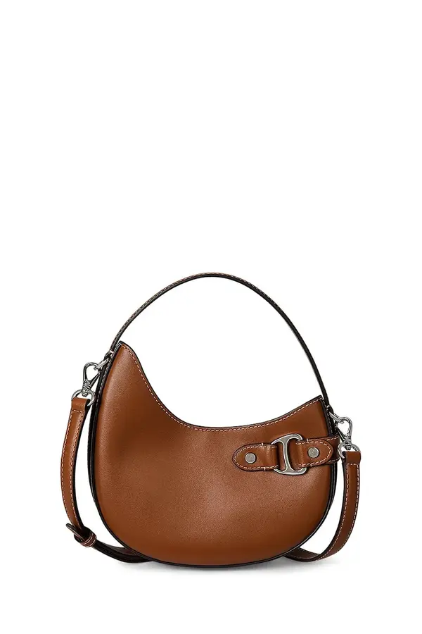 Lauren Ralph Lauren Usnjena torbica Lauren Ralph Lauren