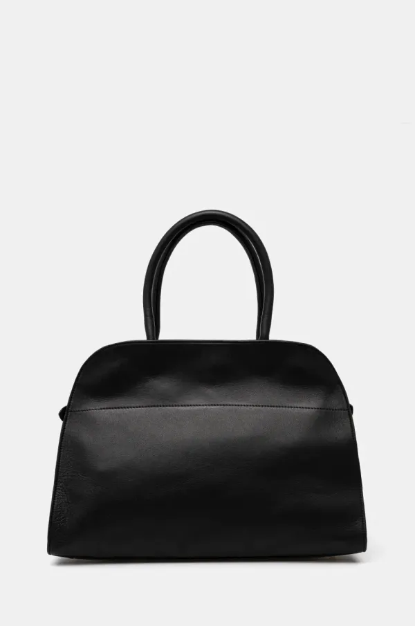 Liviana Conti Usnjena torbica Liviana Conti črna barva, A5SA06