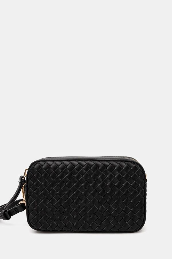 Marc O'Polo Usnjena torbica Marc O'Polo črna barva, 41119901502139