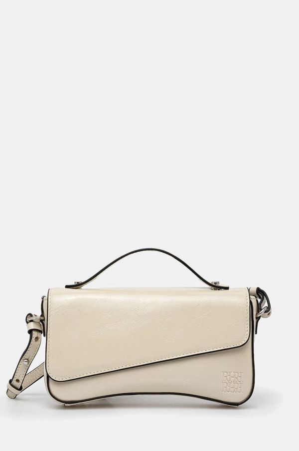 Pedro del Hierro Usnjena torbica Pedro del Hierro bež barva, 1118548