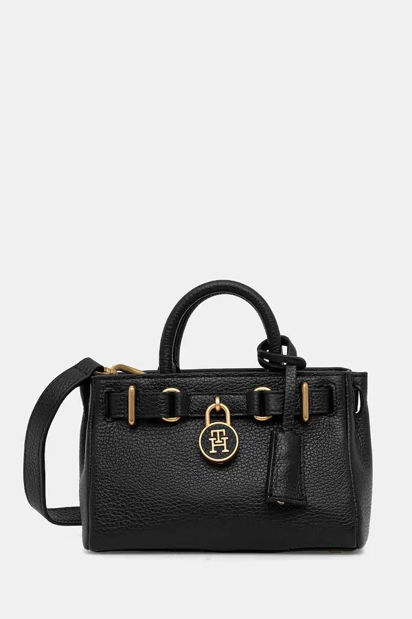 Tommy Hilfiger Usnjena torbica Tommy Hilfiger