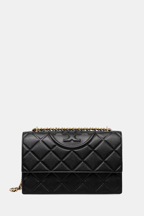 Tory Burch Usnjena torbica Tory Burch Fleming