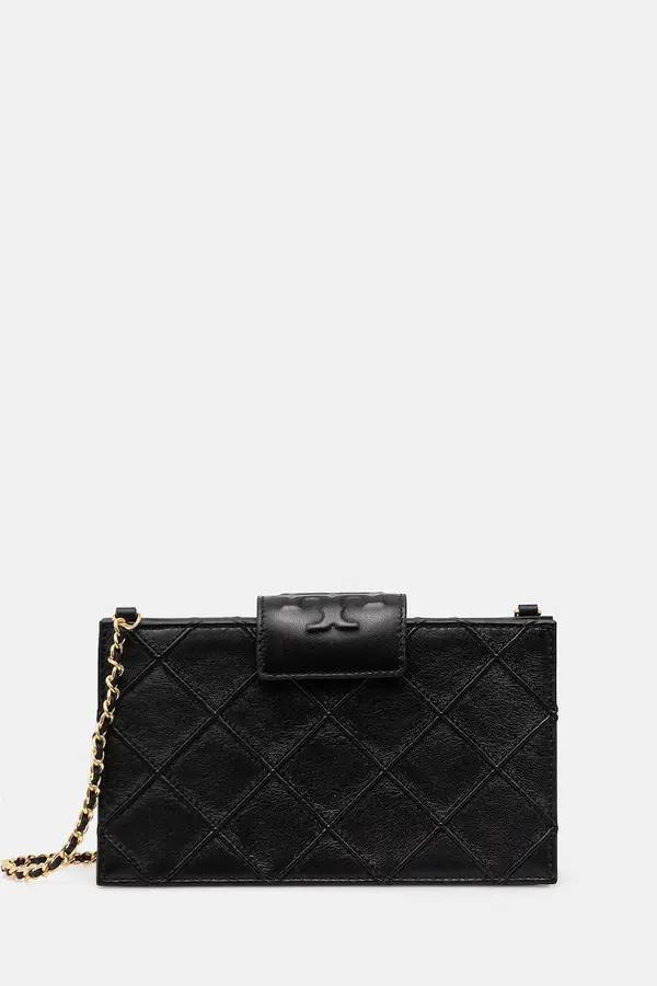 Tory Burch Usnjena torbica Tory Burch Fleming