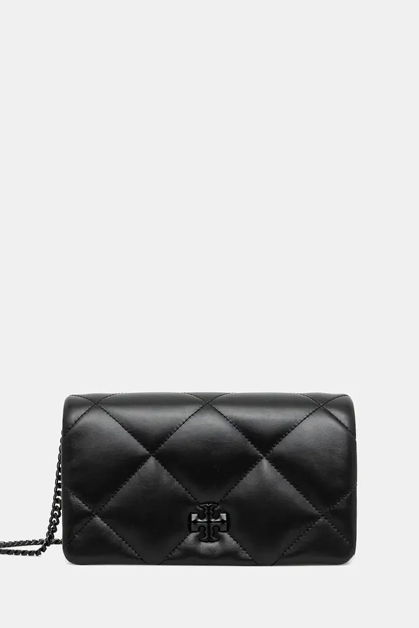 Tory Burch Usnjena torbica Tory Burch Kira Diamond