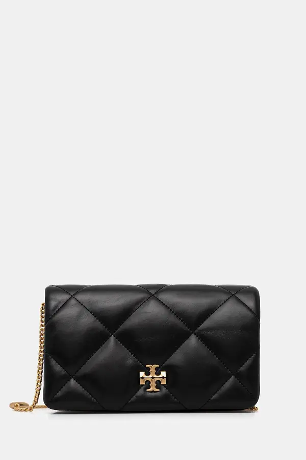 Tory Burch Usnjena torbica Tory Burch Kira Diamond