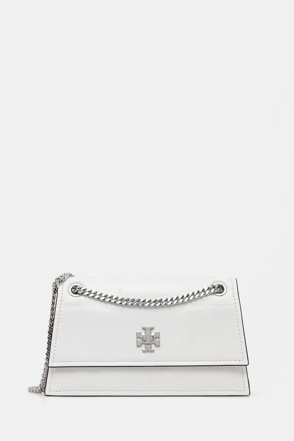 Tory Burch Usnjena torbica Tory Burch Kira Turnlock