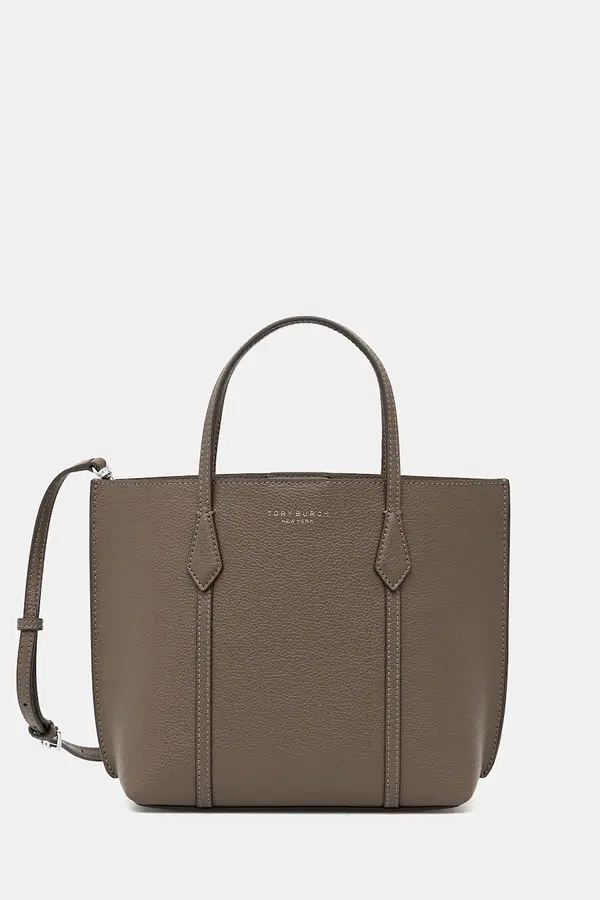 Tory Burch Usnjena torbica Tory Burch Perry