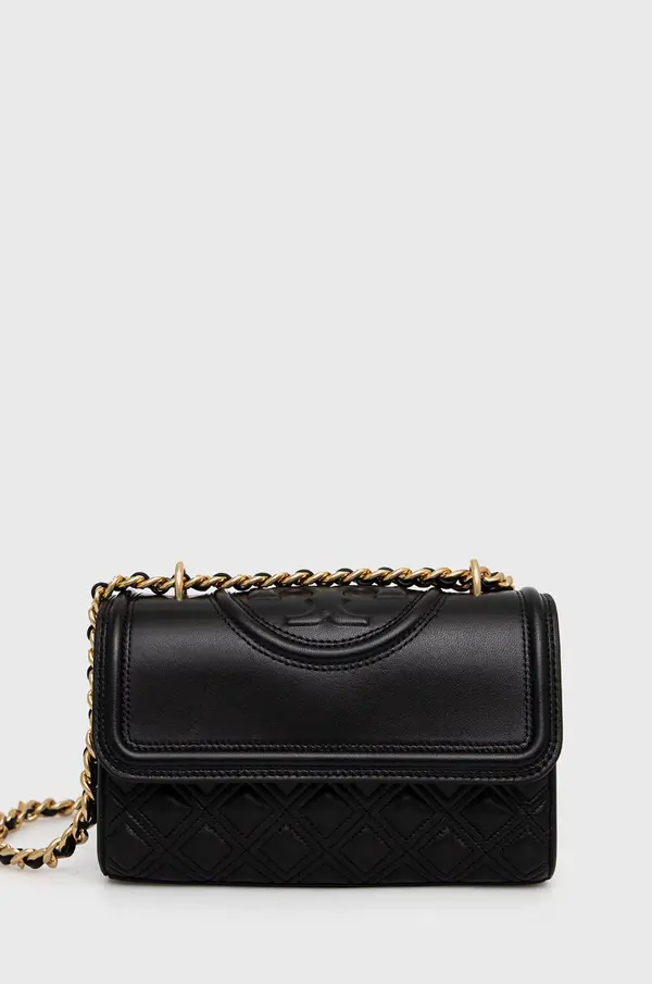 Tory Burch Usnjena torbica Tory Burch SMALL SHOULDER