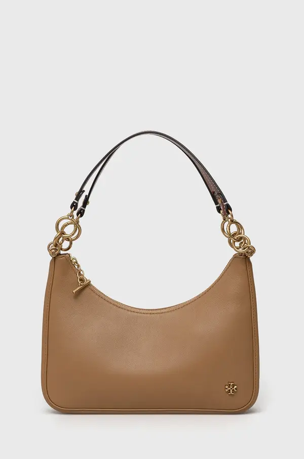 Tory Burch Usnjena torbica Tory Burch
