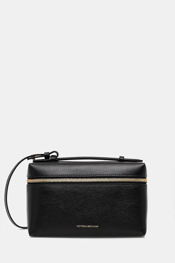 Victoria Beckham Usnjena torbica Victoria Beckham Vanity